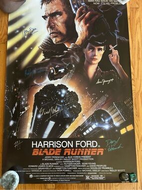 Blade Runner Movie Poster - Black & Brown Home Art Print